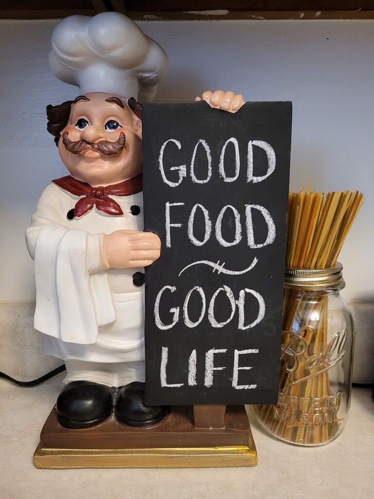 New kitchen motto by scoobylou