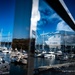 Glass panel reflections by nigelrogers