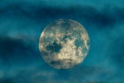 8th Jan 2023 - Moon setting 08 01 23