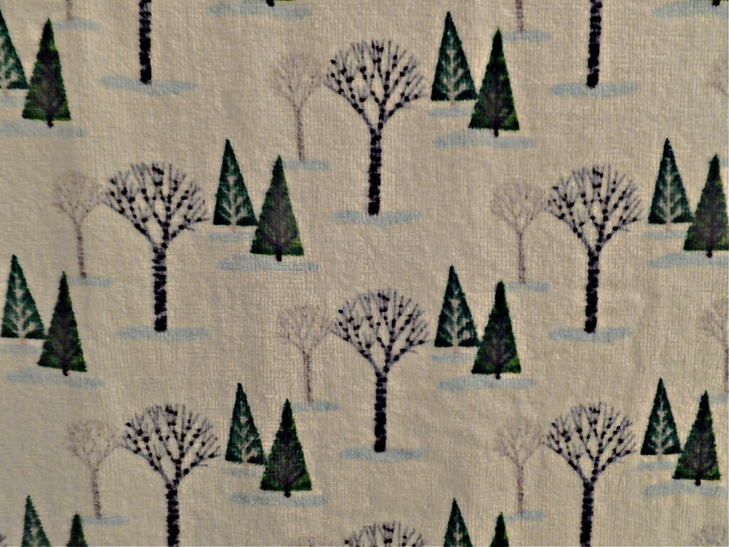 Winter Tree Towels by linnypinny