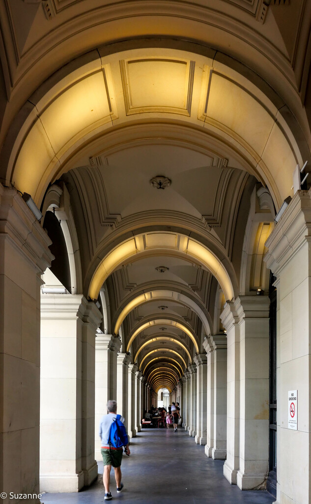 Colonnades old GPO, Melbourne by ankers70