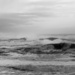 Black and White Stormy Sea at Waxmyrtle Beach (1 of 1) by jgpittenger