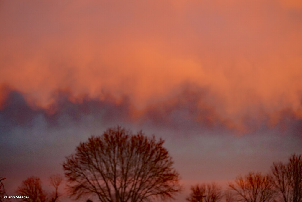 January sunset by larrysphotos