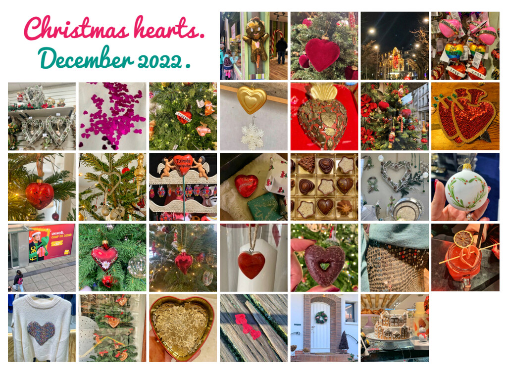 Christmas hearts.  by cocobella