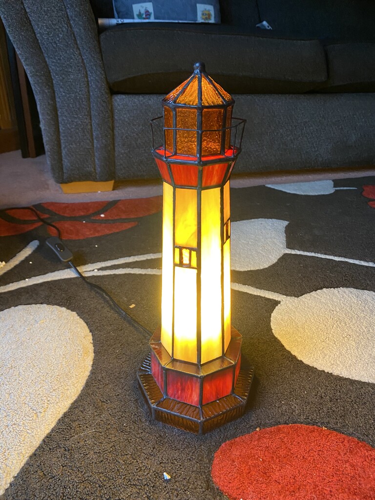 Lighthouse Lamp by gillian1912