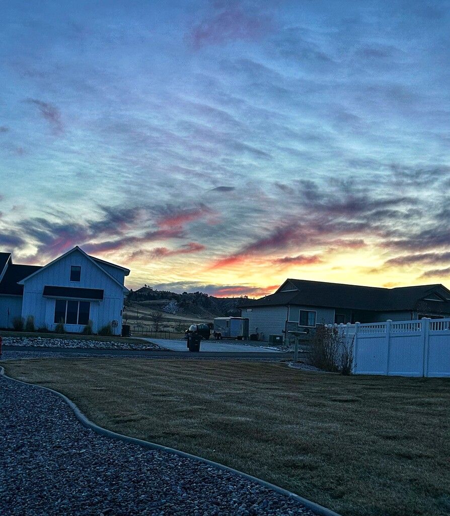 Beautiful Sunrise Clouds by laurenakeller