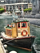 14th Jan 2023 - National Maritime Museum workboat Berrima. It’s so small!!