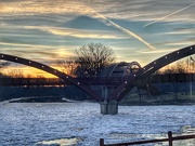 15th Jan 2023 - the Tridge and an icy river