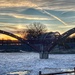the Tridge and an icy river by amyk