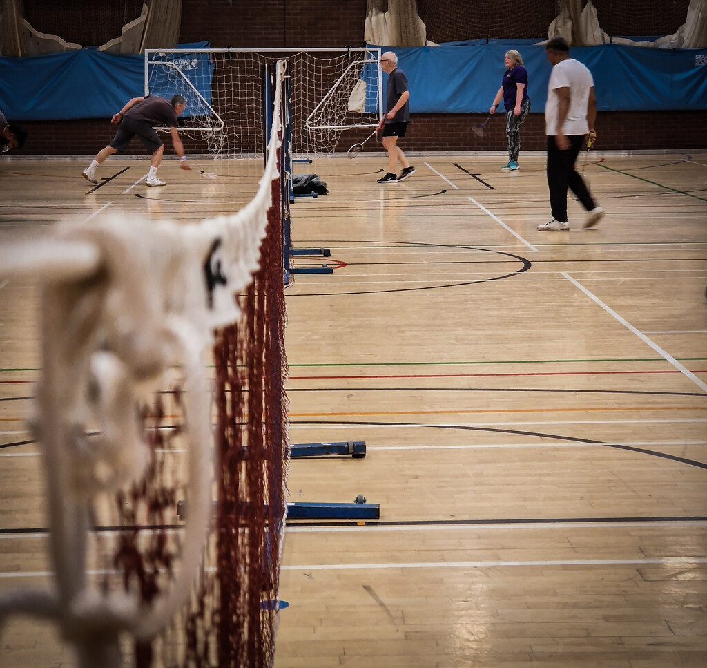 Monday night badminton  by andyharrisonphotos