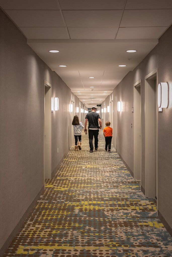 Hotel hallways  by mistyhammond
