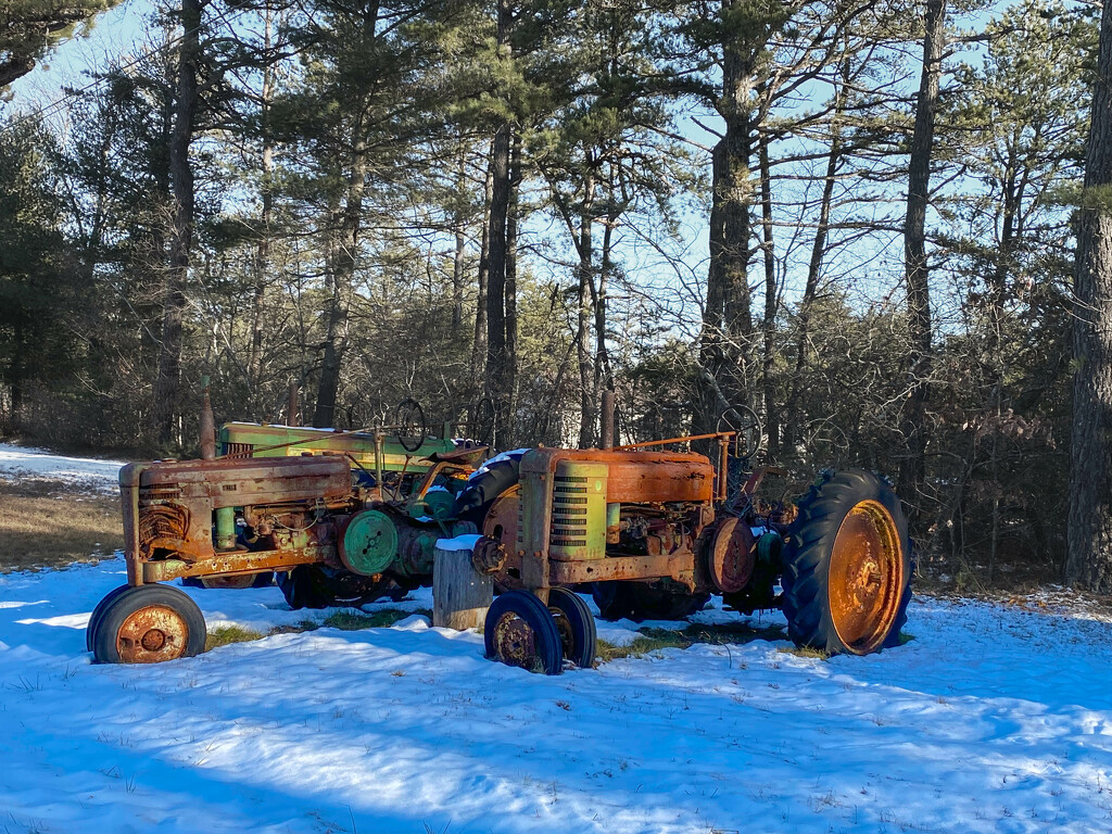Old tractors by joansmor