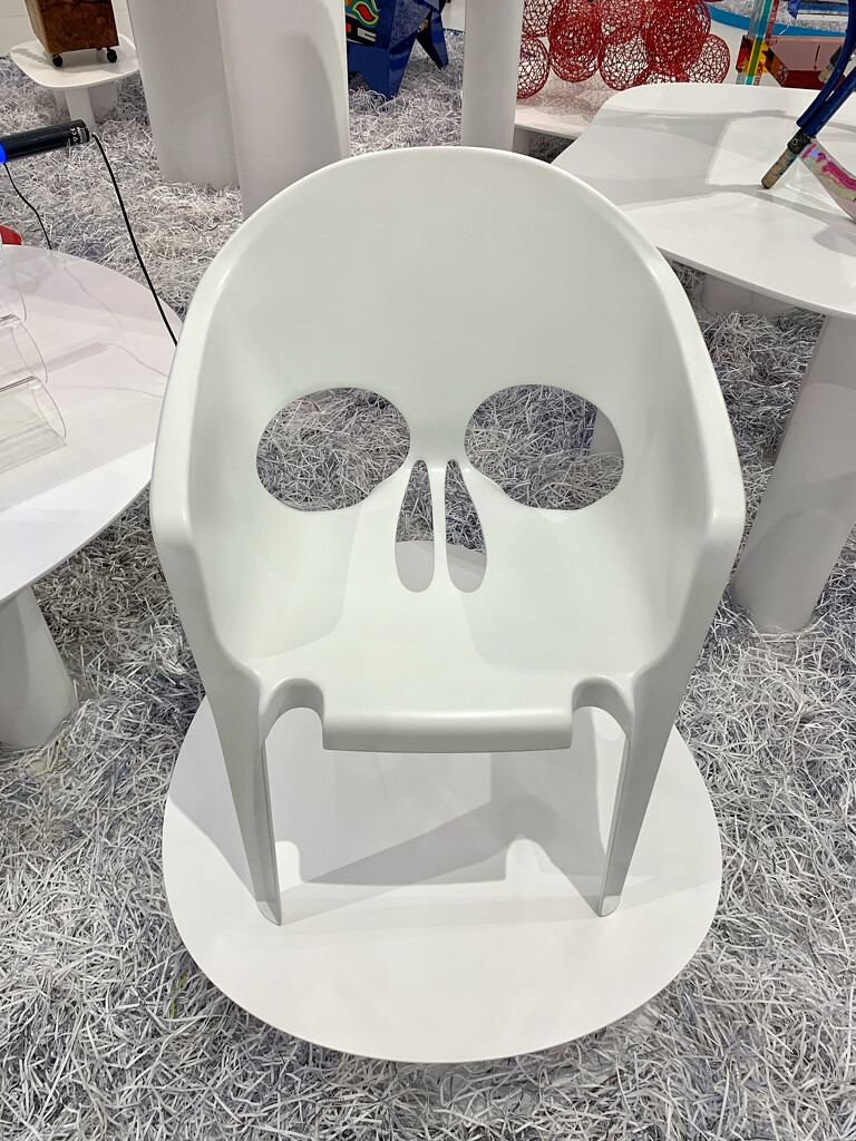 The skull chair.  by cocobella