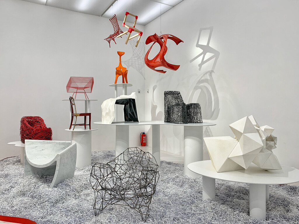 Exhibition of chairs.  by cocobella