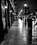 17th Jan 2023 - City night, black & white