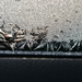 The frosty crystals on my car window! by anitaw