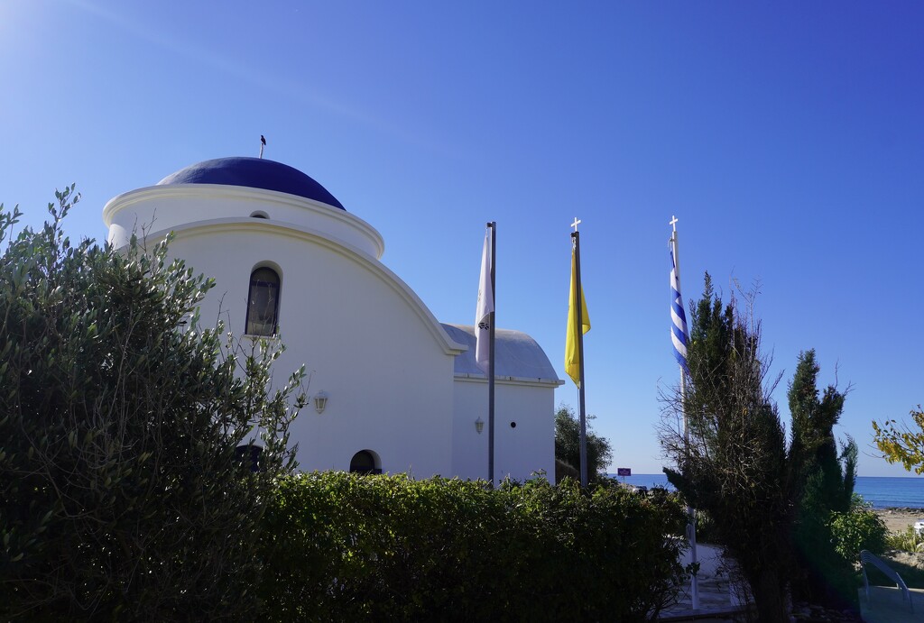 Agiou Nikolaos Chapel - my go to spot to think 🤔  by beverley365