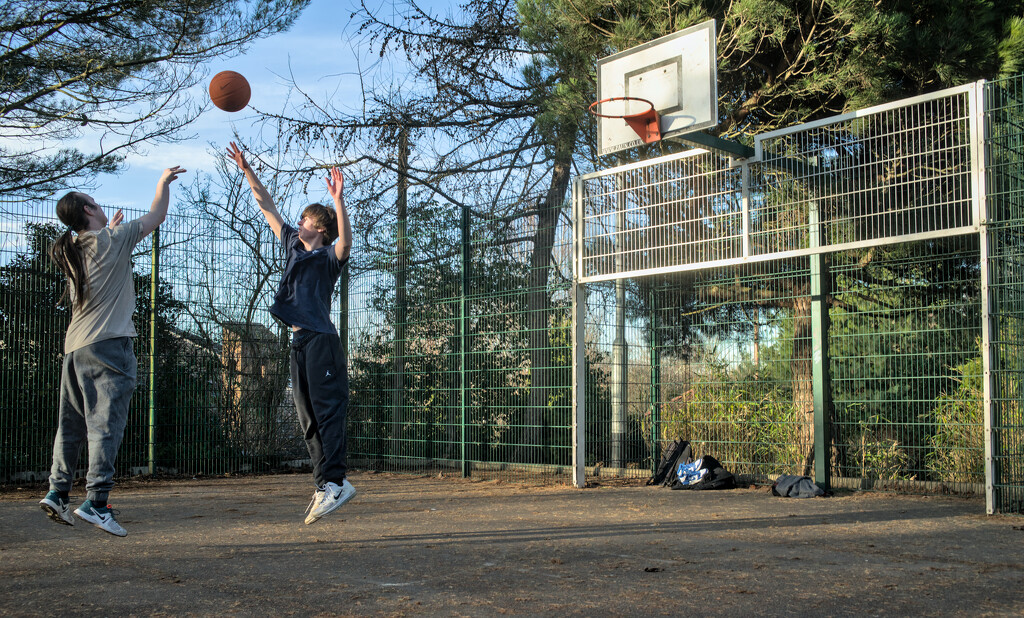 Basketball Practice by phil_howcroft