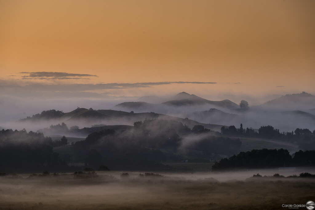 Misty Sunrise by yorkshirekiwi