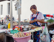 17th Jan 2023 - Preparing food, Street Vendor.