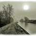 Fog And Frost On The Canal (best on black) by carolmw