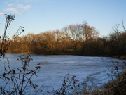 22nd Jan 2023 - Patching Pond with ice