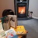 Books by the fire 