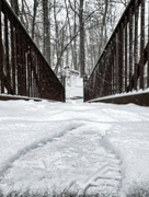 25th Jan 2023 - Footprint on the Bridge