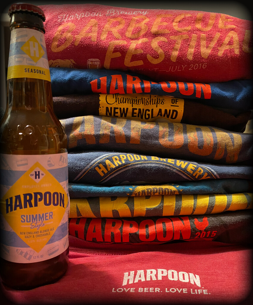 Day 25: Love Beer. Love Life. Harpoon.  by sheilalorson