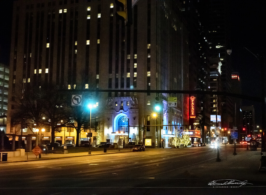Downtown lights by ggshearron