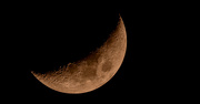 26th Jan 2023 - Somewhat Crescent Moon!