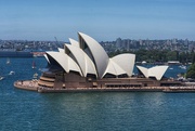 24th Jan 2023 - Sydney Opera House from bridge. 