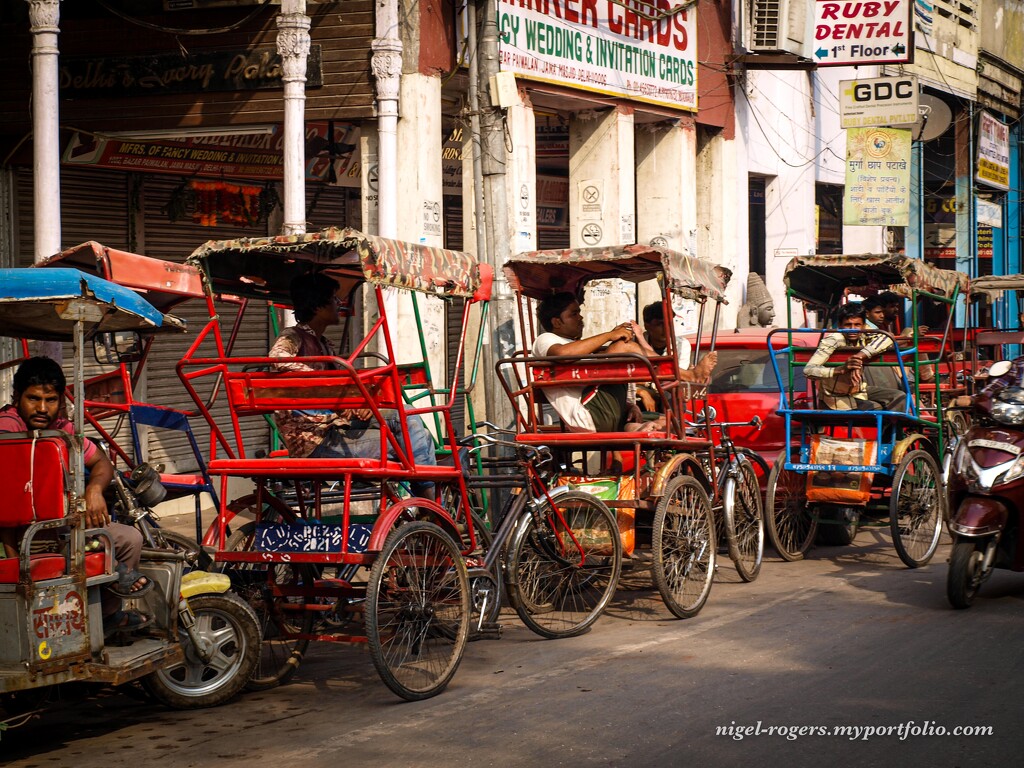 Indian taxi rank by nigelrogers