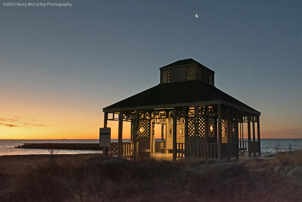 Pavilion at dawn by mccarth1