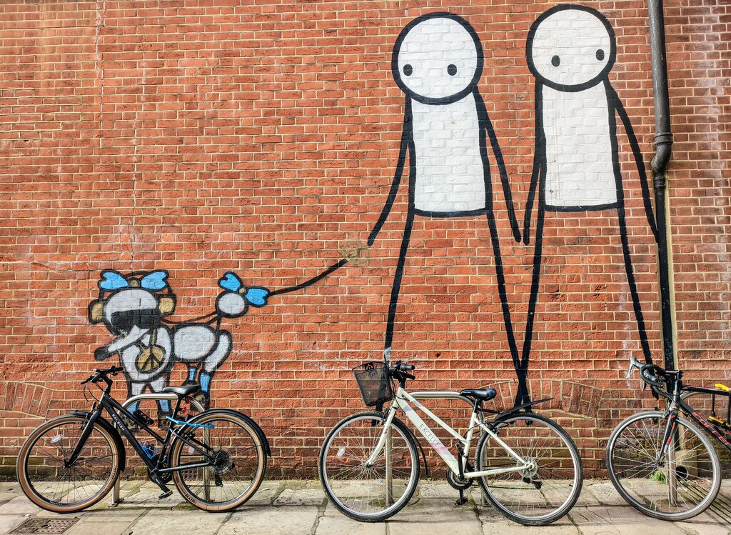 Stik with poodle  by boxplayer