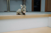31st Jan 2023 - Who will help Mister Bunny down?
