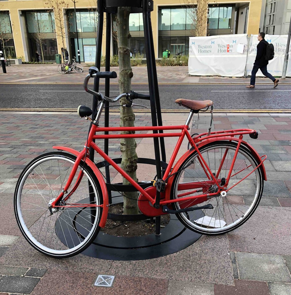 Red Bicycle by arkensiel