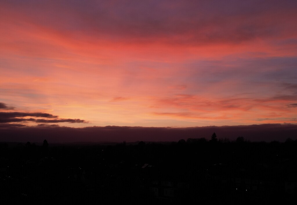 Sunset over Tonbridge  by jeremyccc