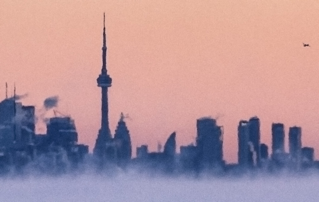 Toronto Sunrise Fog by pdulis