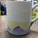 Painted mug before glazing  by fiz