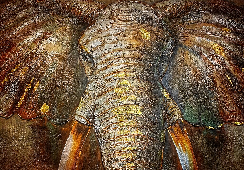 Elephant painting by brocky59