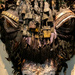 Junk Buffalo head sculpture