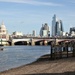 I love the beaches on the Thames. Towards St Pauls