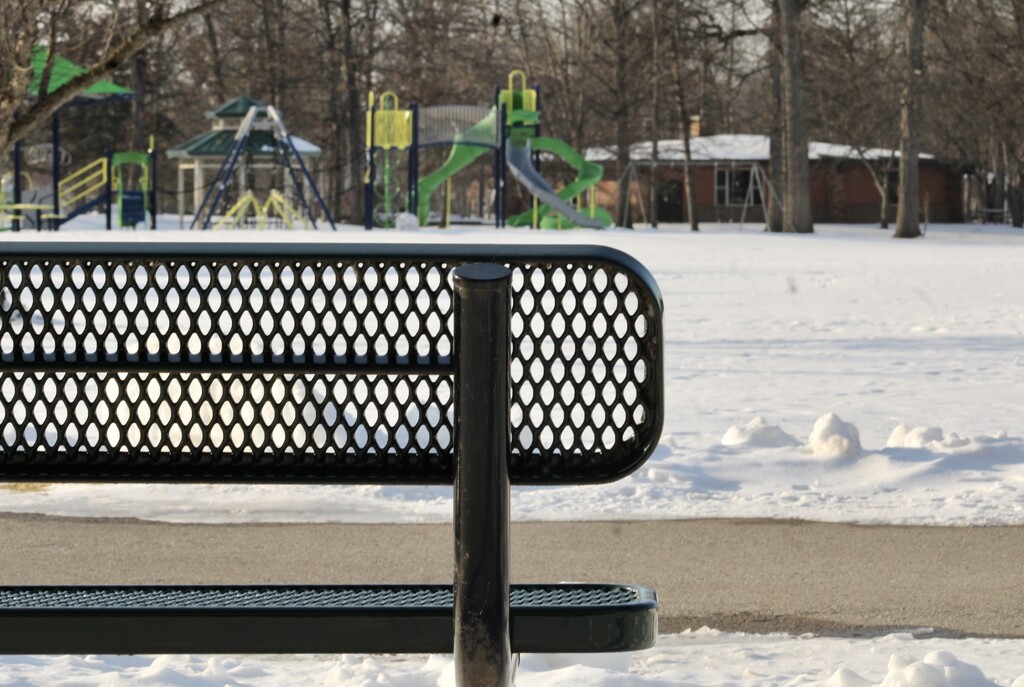 Quiet bench/quiet playground by mltrotter