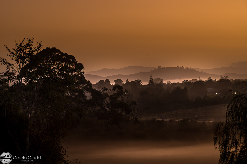Misty layers at sunrise by yorkshirekiwi