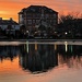 Sunset at Colonial Lake