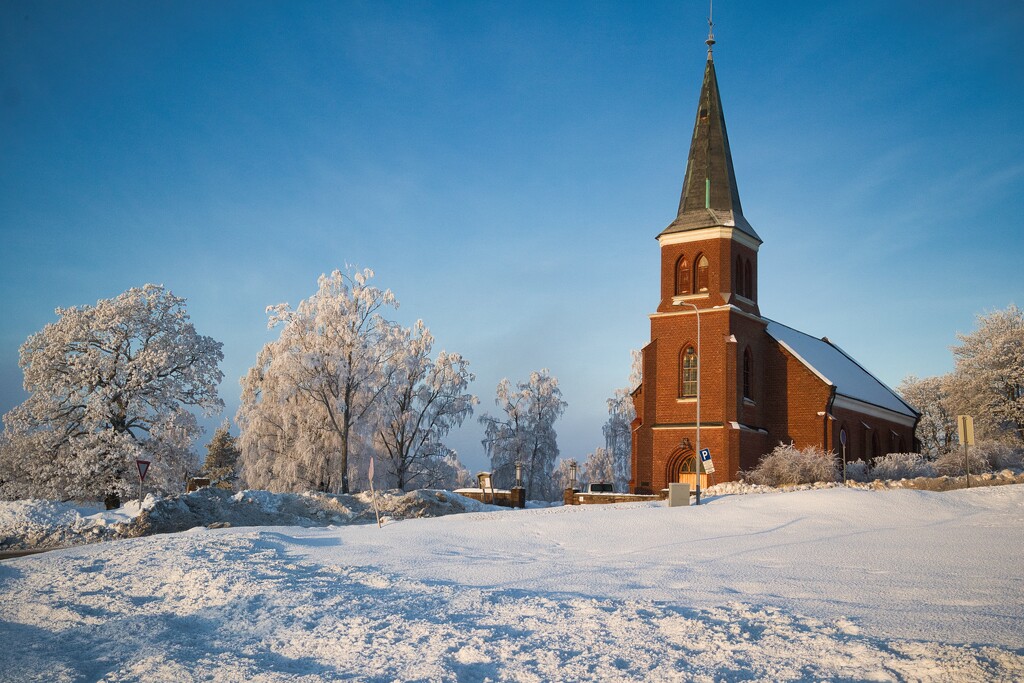 Skoger Parish Church by okvalle
