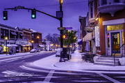 8th Feb 2023 - Snowy night @ Main St in uptown