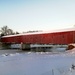 The Covered Bridge in Winter by princessicajessica