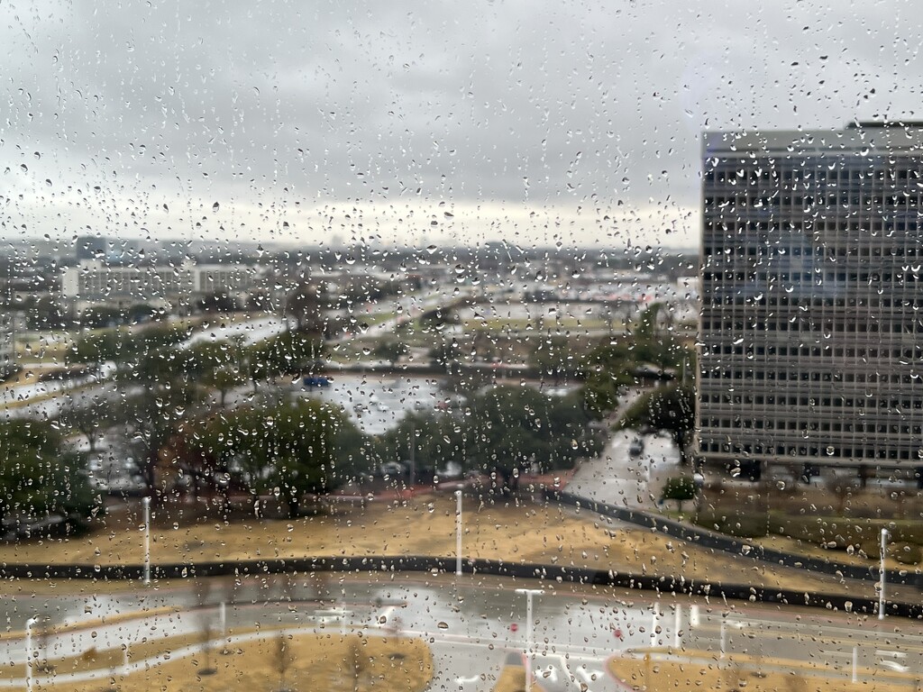 A rainy day in Dallas by louannwarren